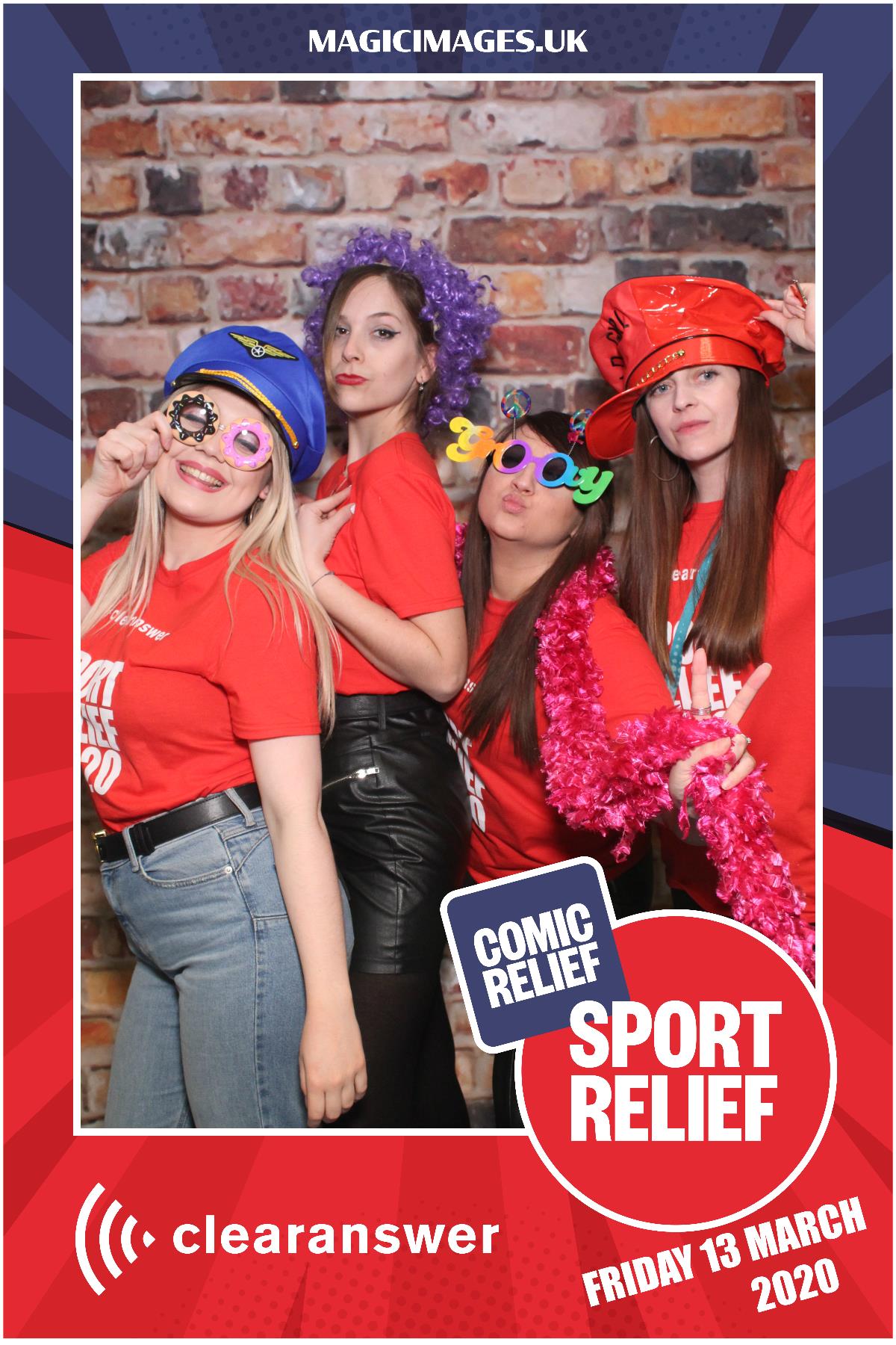 Clear Answer Sport Relief | View more photos from the event at gallery.magicimages.uk/u/MagicImages/Clear-Answer-Sport-Relief